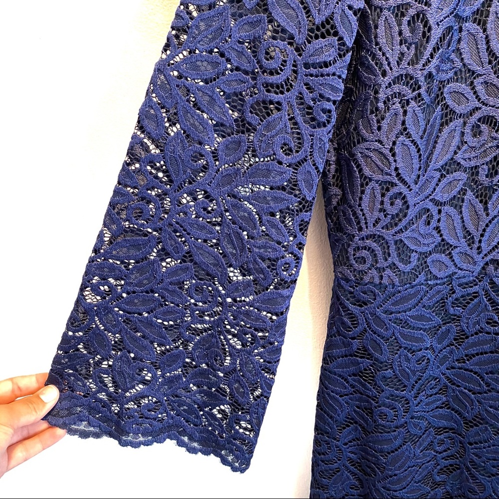 Laundry by Shelli Segal All Over Lace Mini Dress - Picture 4 of 7